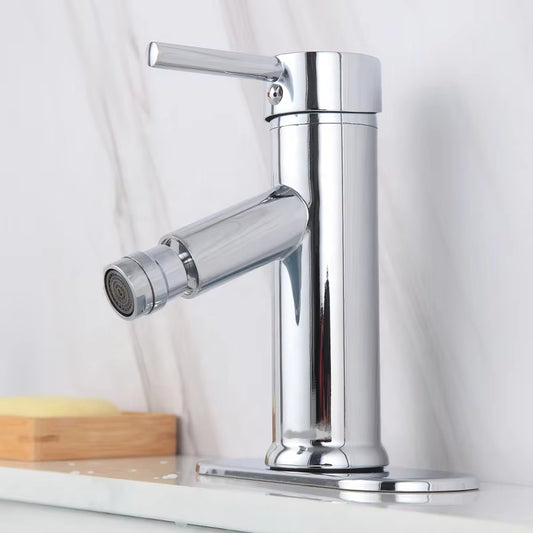 360° Swivel Outlet Countertop Mounted Basin Faucet-7230