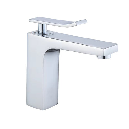 Wide Range Bathroom Washbasin Sink Square Faucet-7052