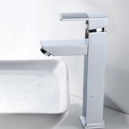 Bathroom Basin Single Handle Square Faucet-7028