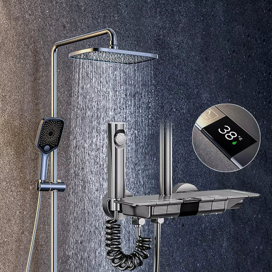 Shower Room Piano Keys Bath Bath Luxury Shower-6063