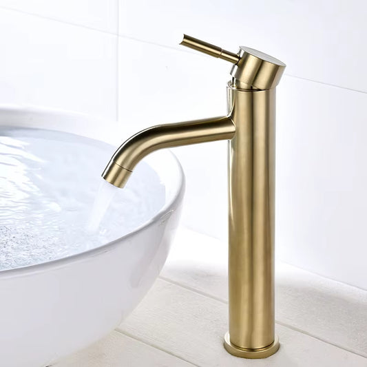 Antique European Style Rose Gold Hot And Cold Water Faucet-5009