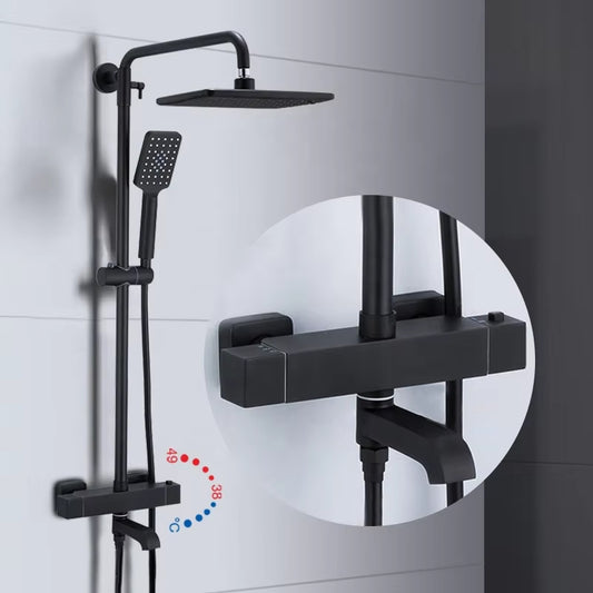 Wall Mounted Bathroom And Toilet Thermostatic Shower Sets-6945