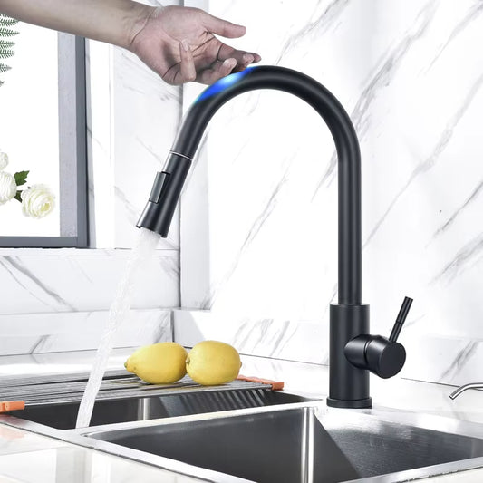 Premium Touch Sensing Kitchen Sink Thermostatic Faucet-8402