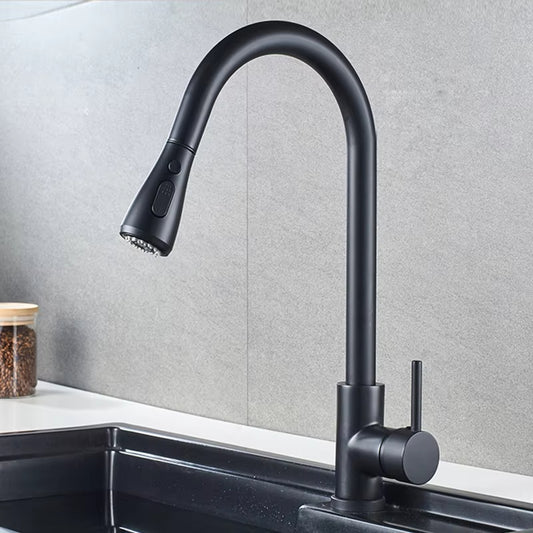 Pull-Out Spout Kitchen Sink Faucet-8548
