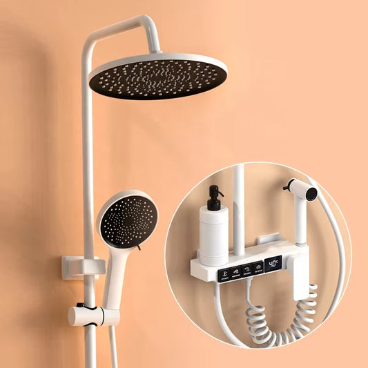 Modern High-End Brass Bathroom Rain Shower Set-6271