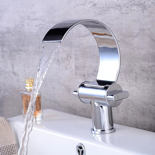 Bathroom Basin Creative Water Outlet Single Basin Faucet-7010