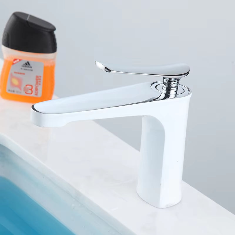High-End Designer Single Handle Basin Faucet-7154
