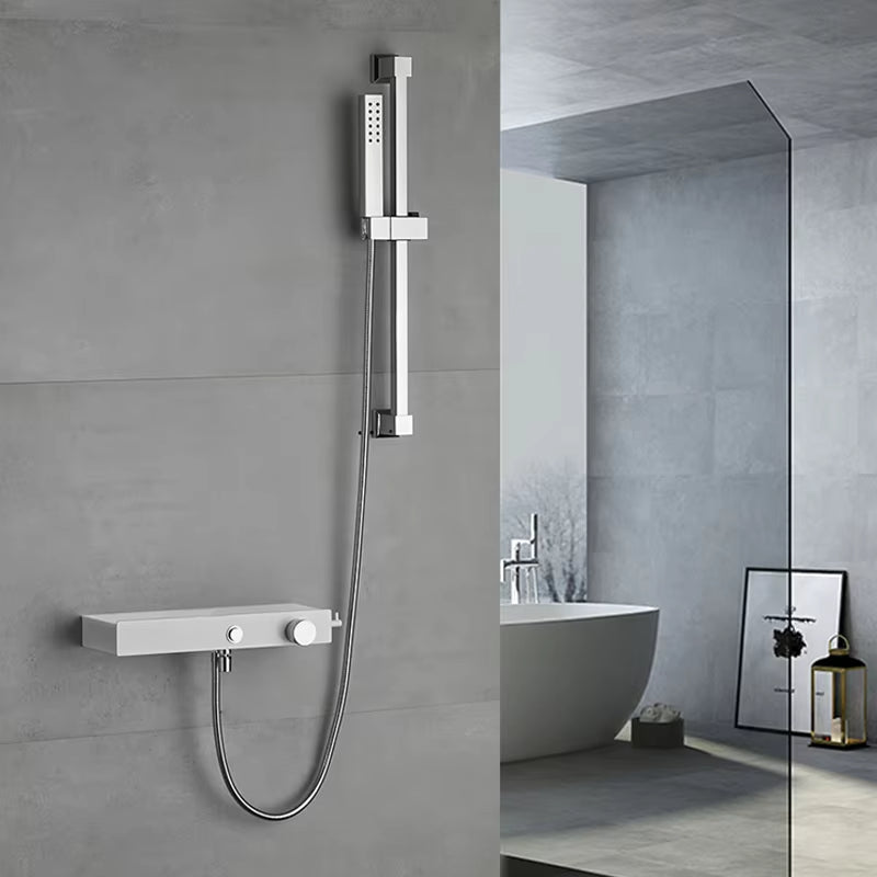 Wall Mounted Rectangular Bathroom Simple Shower Head-6226