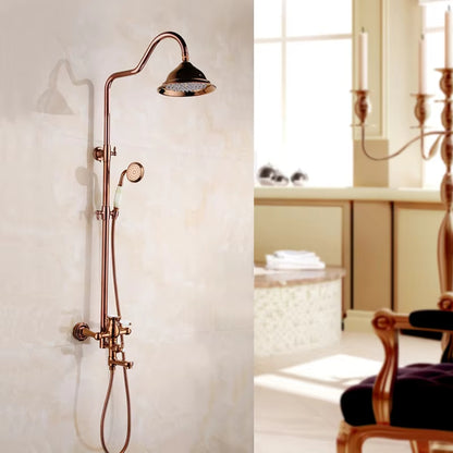 Rainfall Constant Temperature Bathroom Antique Shower-6219
