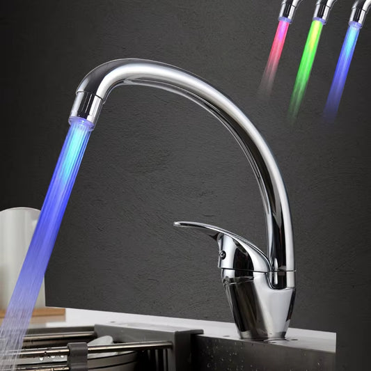 Kitchen Faucet Single Handle Led Faucet-8548