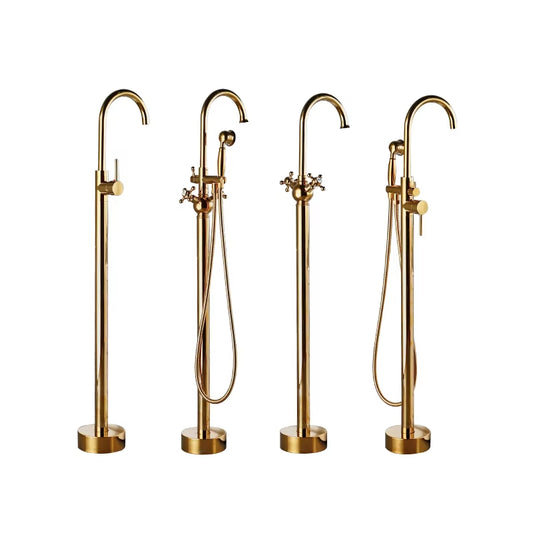 Floor-Standing Shower Faucet, Bathtub Spout, Mixer Tap-6711