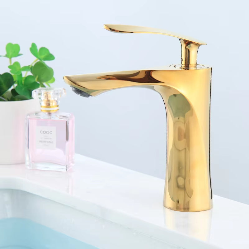Luxury Bathroom Basin Hot And Cold Water Faucet-7043