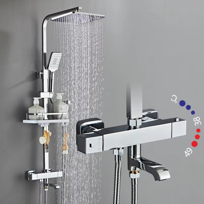 Wall Mounted Bathroom And Toilet Thermostatic Shower Set-6943