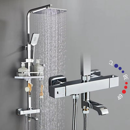 Wall Mounted Bathroom And Toilet Thermostatic Shower Set-6943