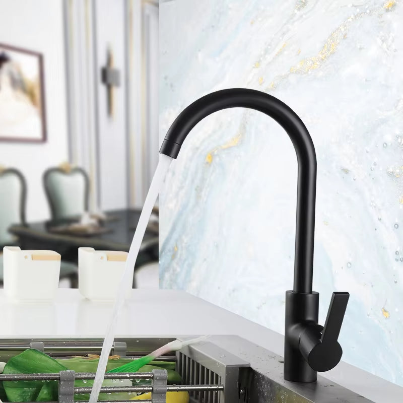 360 Degree Swivel Single Handle Kitchen Faucet-8315