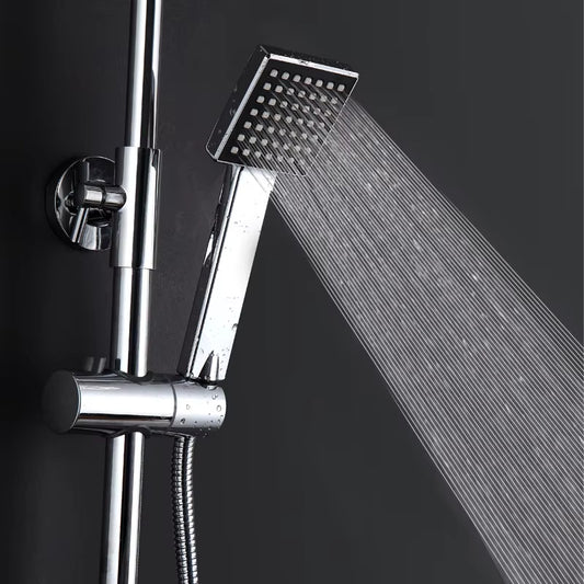 Bathroom Hot And Cold Water Simple Square Shower-5511