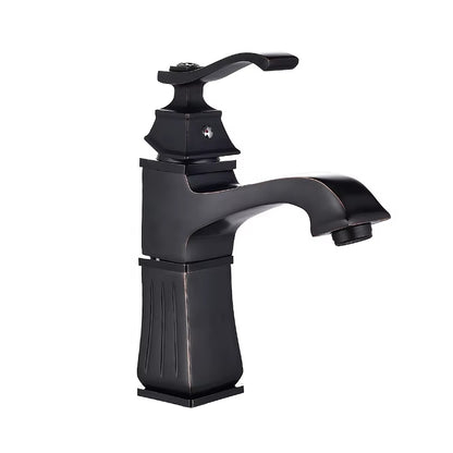 Bathroom Basin Sink Single Handle Swivel Faucet-7074