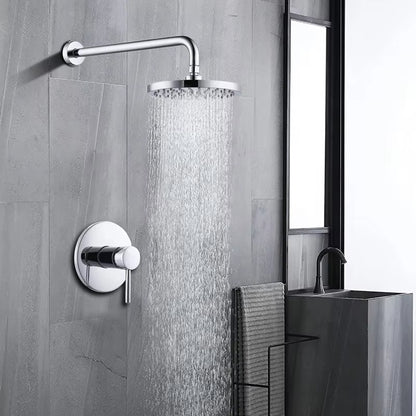 Wall Mounted Shower Set Luxury Rain Shower Wall Mounted Shower Faucet-6556