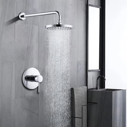 Wall Mounted Shower Set Luxury Rain Shower Wall Mounted Shower Faucet-6556