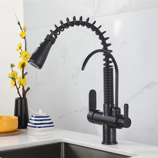 Spring-Loaded Drinking Water Sink Faucet-8597