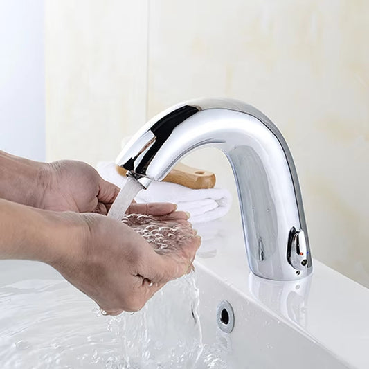 Infrared Sensor Basin Bathroom Sink Faucet-7936