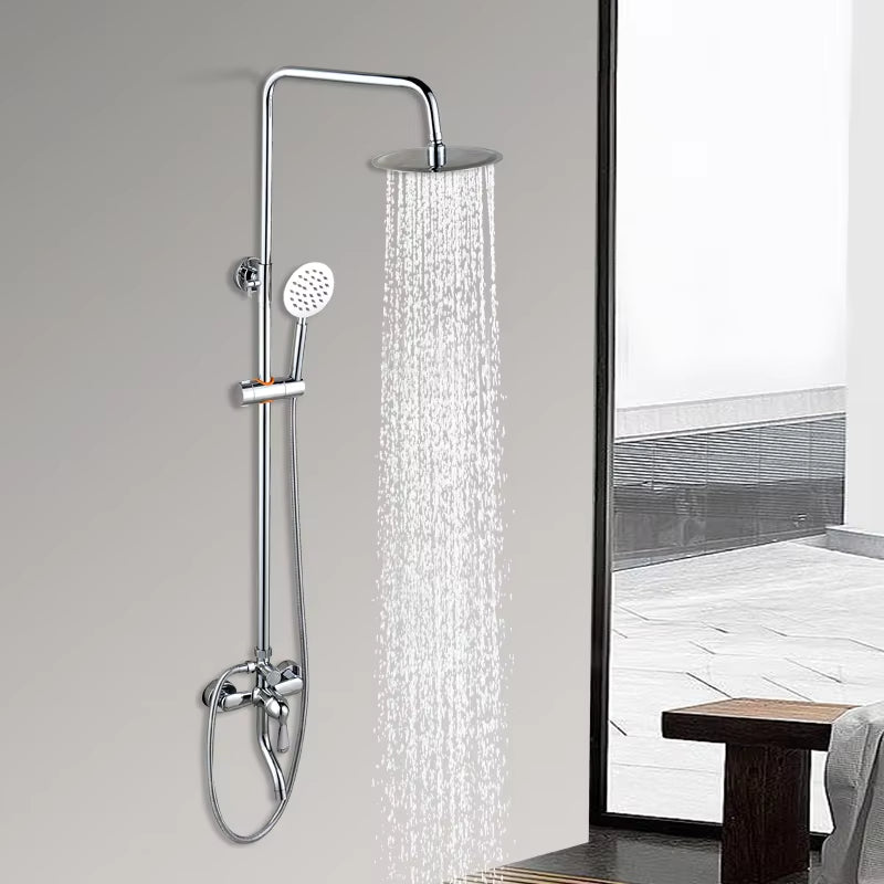 Shower Set With Handheld Shower Head Bathroom Rain Shower Complete Shower Set-6527