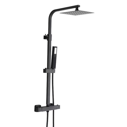 Bathroom Thermostatic Shower Set With Handheld Showerhead-6952