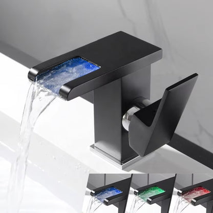 Bathroom Sink Luxury Led Illuminated Faucet-7120