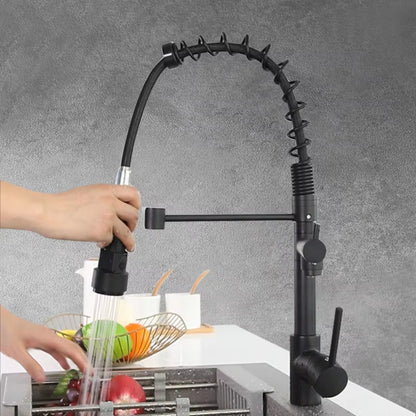 360 Degree Swivel Kitchen Sink Pull Down Faucet-8302