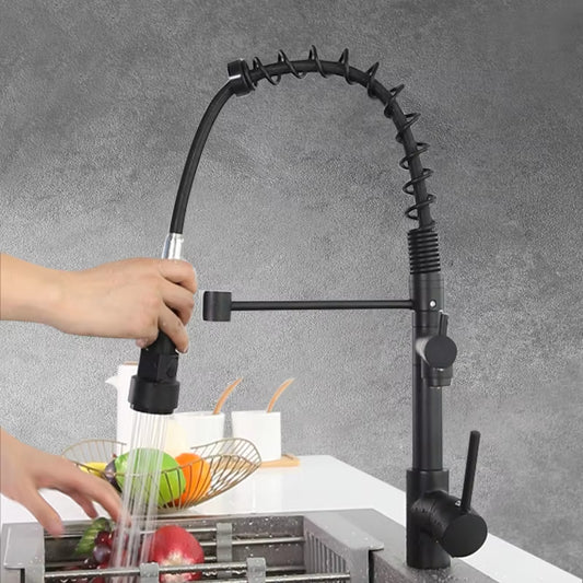360 Degree Swivel Kitchen Sink Pull Down Faucet-8302