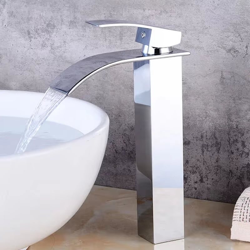 Bathroom High Basin Waterfall Faucet-7101