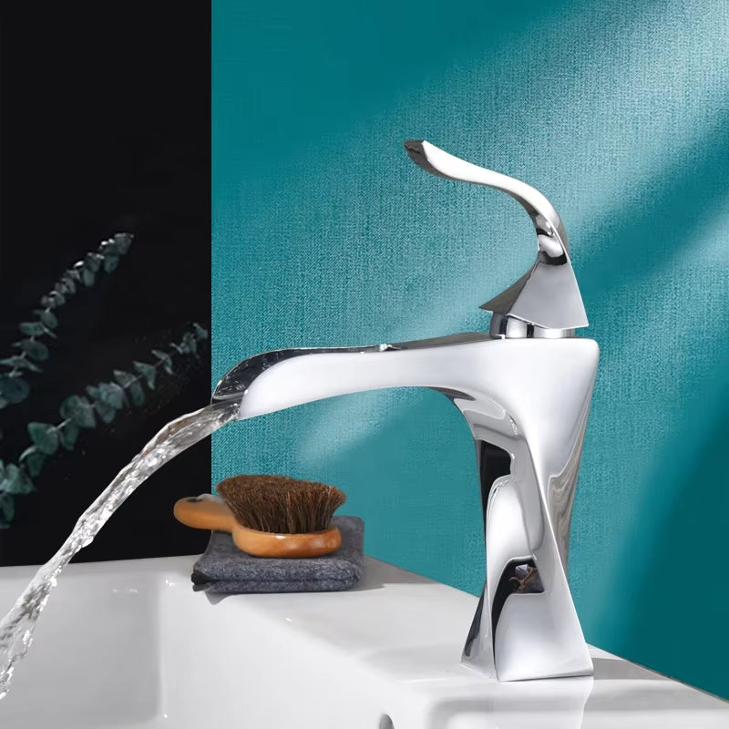 Unique Design Bathroom Basin Waterfall Faucet-7210