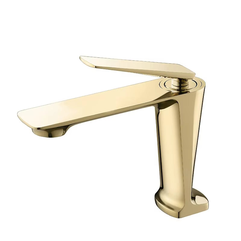Modern Single Handle Single Hole Unique Design Basin Mixer Tap-7424