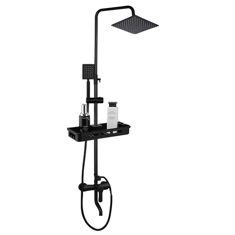 Black Brass Furniture Shower Room Dedicated Bath Shower Set-6045