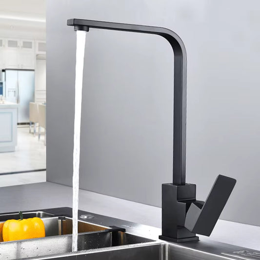 Stainless Steel Single Handle Kitchen Sink Faucet-8322