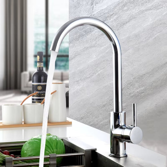Modern Single Handle Kitchen Countertop Faucet-8020