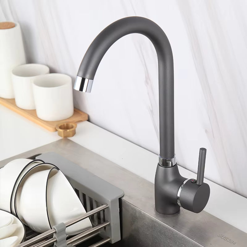 Simple Design Kitchen Countertop Mounted Faucet-8572