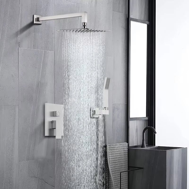 Wall Mounted Shower Set Brass Faucet Rain Shower Set-6572