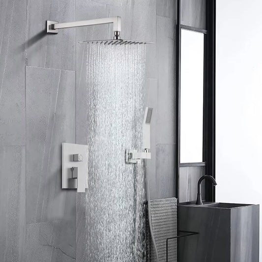 Wall Mounted Shower Set Brass Faucet Rain Shower Set-6572