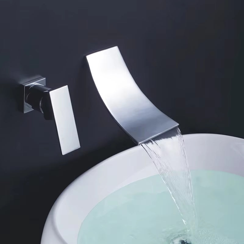 Wall Mounted Wash Basin Waterfall Faucet-Z1201