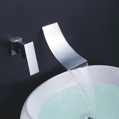 Wall Mounted Wash Basin Waterfall Faucet-Z1201