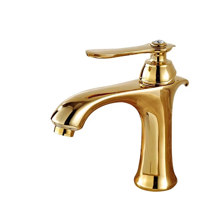 Modern Single Handle Single Hole Bathroom Basin Mixer Tap-Z8228