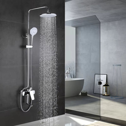 Wall Mounted Shower Set Bathroom Shower Head Booster Shower Head Thermostatic Shower Set-6525