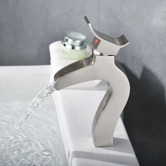European Style Waterfall Hot And Cold Wash Basin Faucet-7247