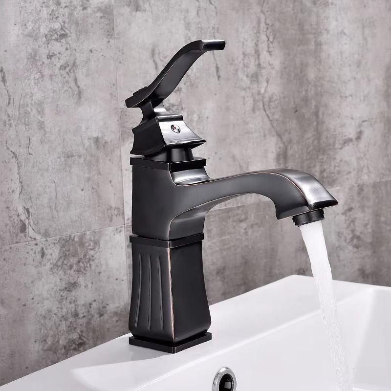 Bathroom Basin Sink Single Handle Swivel Faucet-7074
