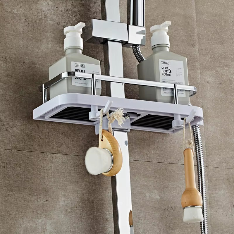 Bathroom Shower Square Shower With Built-In Spray Gun-6238