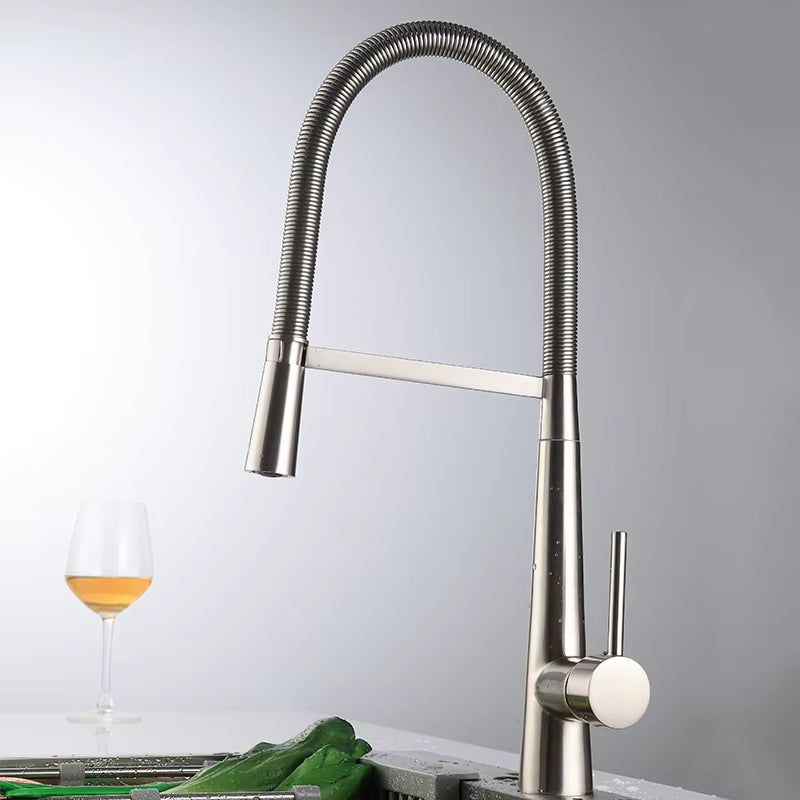 360 Degree Swivel Pull-Out Spray Kitchen Faucet-8372