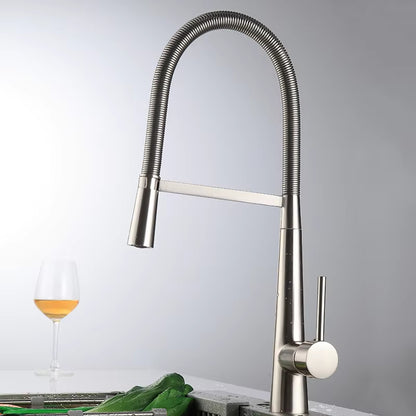 360 Degree Swivel Pull-Out Spray Kitchen Faucet-8372