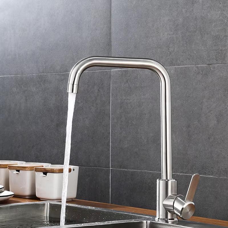 Kitchen Washing Stainless Steel Hot And Cold Household Balcony Laundry Faucet-5232
