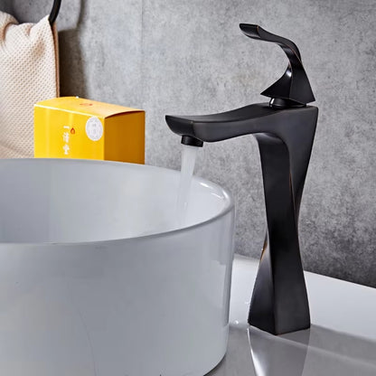 Bathroom Countertop Mounted Twist Design Faucet-7249